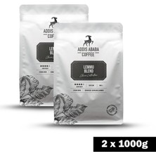 Addis Ababa Coffee Lemmu Blend Kahve 1000 gr x 2 Adet