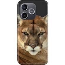 Nurdic Honor 600 Lite (Lna-Nx1) Uyumlu Kılıf 0.4mm Lazer Kesim Silikon Kapak Asil Aslan Kaplan