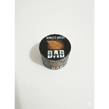 Gold Eagle World’s Dopest Dad Tasarımlı 50MM 3 Parçalı Grinder Baharat Öğütücü