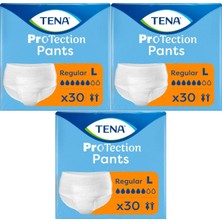 Tena Protection Pants Regular Emici Külot Yetişkin Bezi L - Büyük - Large 90 Adet