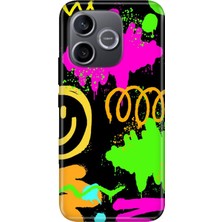 Nurdic Honor 600 Lite (Lna-Nx1) Uyumlu Kılıf Resimli Desenli Silikon Mickey Smile