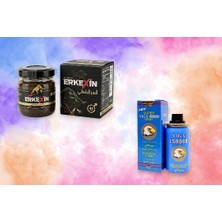 World Orjinal 43 gr Erkexin Ballı Bıtkısel Karışım Macun + 1 Adet Orjinal Super 150000 Ozel Sprey