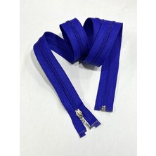 Ferace Fermuarı / 110 cm / Saks Mavi / Misina Dişli