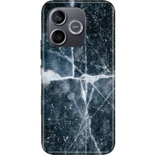 Nurdic Honor 600 Lite (Lna-Nx1) Uyumlu Kılıf Silikon Desenli Tam Koruma Resimli Bells Mermer