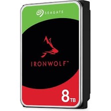 Seagate Ironwolf 8tb Nas Disk 7200RPM 256MB Cmr Sata 6gb/s 3.5"