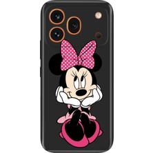 Nurdic Honor 600 Pro (Vkp-Nx9) Uyumlu Kılıf Silikon Desenli Tam Koruma Resimli Minnie Karakter