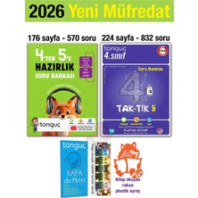 Tonguç Akademi 4'ten 5'e Hazırlık Kitabı 2026 Yaz Tatili 4. Sınıf Taktikli Soru Bankası Seti