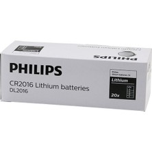 Phılıps Lithium CR-2016 Para Pili  3V   5li Kart (4887)
