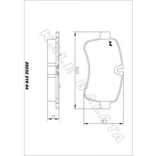 Kale Balata Depomix Arka Balata Iveco Daily Ii-Iii 06 -