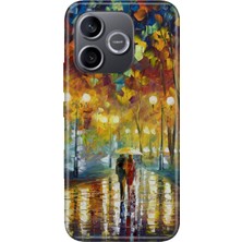 Nurdic Honor 600 Lite (Lna-Nx1) Kılıf 0.4mm Lazer Kesim Silikon Kapak Romantizm