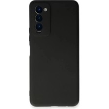 SiHako Tecno Camon Kılıf First Silikon - Siyah