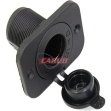 Universal Carub Çakmak Soketi 9-30V  Marine  Vakum Çakmak Yuva Kapaklı