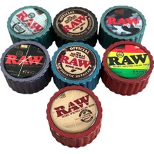 Raw (Karışık Stok) Yeni Model 1 Adet 40MM 3 Katlı Metal Baharat Öğütücü Grinder