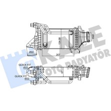 Depomix Turbosarj Radyatoru Mercedes M274 W205 S205 C205 A205 W212 C207 W213 C238 C253 V167 R172
