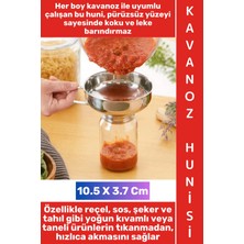 Wintoup #huni Ev Mutfak Konserve Reçel Sos Tahıl Baharat Dolumu Koku Yapmaz Kolay Temizlenir Ergonomik Tutma Saplı Askı Delikli Geniş Ağızlı Pratik Kavanoz Hunisi