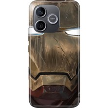 Nurdic Honor 600 Lite (Lna-Nx1) Kılıf 0.4mm Lazer Kesim Silikon Kapak Iron Man Mix