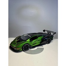 Hobbiez World Lamborghini Essenza SCV12 Diecast Yeşil 1/24 Model Araba