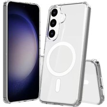 SiHako Galaxy S26 Magneticsafe Şeffaf Silikon - Şeffaf