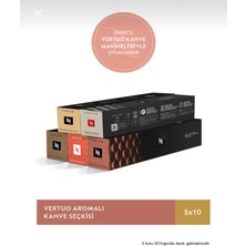 Nespresso Vertuo Aromalı Kapsül Kahve Seçkisi - 50 Kapsül