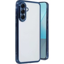 SiHako Galaxy A17 5g Lensli Silikon - Lacivert