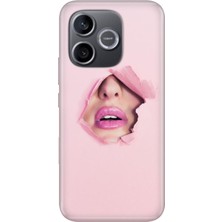 Nurdic Honor 600 Lite (Lna-Nx1) Kılıf 0.4mm Lazer Kesim Silikon Kapak Saklı Aşk