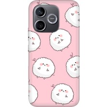 Nurdic Honor 600 Lite (Lna-Nx1) Kılıf 0.4mm Lazer Kesim Silikon Kapak Tombul Kuzular