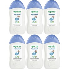 Agarta Doğal Erkek Bebek Çocuk Şampuanı Saç ve Vücut 400 ml (6 Lı Set)