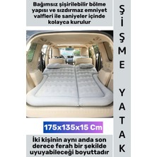 Wintoup #yatak Ergonomik Konforlu Panelvan Minibüs Kamp Piknik Outdoor Plaj Uzun Yol Seyahat Ekstra Dolgun Hızlı Kurulum Oversize Yumuşak Terletmez Kadife Kaplama Araç Içi Şişme Yatak