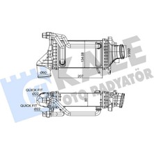 Depomix Turbosarj Radyatoru Mercedes M274 W205 S205 C205 A205 W212 C207 W213 C238 C253 V167 R172