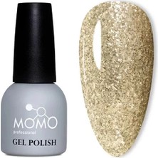 Momo Glitter Seri G002 14ML. Yoğun Altın Parıltılı