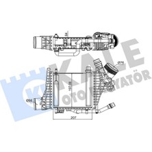 Depomix Turbosarj Radyatoru Mercedes M264 W205 S205 C205 A205 C257 W213 S213 C238 A238 X253 C253