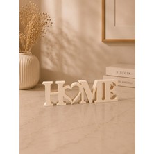 nextprintx Home Dekoratif Masa Üstü Yazı Biblo - Modern Minimalist Ev Dekoru 1 Adet