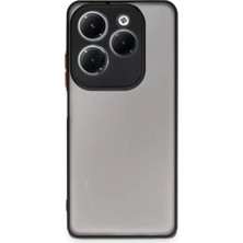 SiHako Infinix 40 Kılıf Montreal Silikon Kapak - Siyah