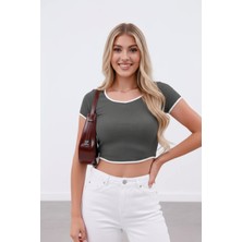 Euro Class Kadın Esnek Yapılı Günlük T-Shirt