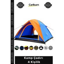 Carlburn #kampçadırı Su Geçirmez Otomatik Kurulum Geniş Iç Hacim Portatif Pratik Hafif Kamp Çadırı 4 Kişilik