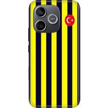 Senada Honor 600 Lite Kılıf Desenli Baskılı Tpu Rubber Kapak Çubuklu Forma
