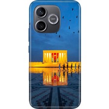 Senada Honor 600 Lite Kılıf Desenli Baskılı Tpu Rubber Kapak Atam Anıtkabir