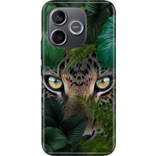 Senada Honor 600 Lite Kılıf Desenli Baskılı Tpu Rubber Kapak Botanik Leo