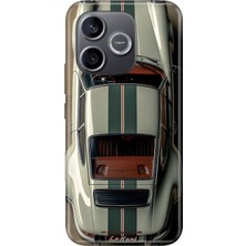 Senada Honor 600 Lite Kılıf Desenli Baskılı Tpu Rubber Kapak Klasik Araba