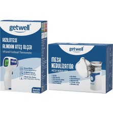 Getwell (Avantaj Pk 1) Ateş Ölçer Kızıl Ötesi Alından - Temassız / Mesh Nebulizatör Şarjlı