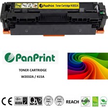 PanPrint Hp Color Laserjet Managed E47528F Sarı Chipli Muadil Toner (W2032A)