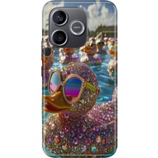 Senada Honor 600 Lite Kılıf Desenli Baskılı Tpu Rubber Kapak Işıltılı Hayat
