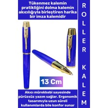 Wintoup #kalem Pürüzsüz Yumuşak Kolay Estetik Yazım Anneler Babalar Öğretmenler Günü Hediyelik Not Hatıra Anı Defteri Günlük Tutma Çok Şık Gold Detaylı Imza Metal Roller Kalem