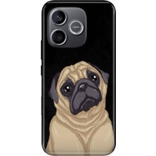 Adasena Honor 600 Lite (Lna-Nx1) Kılıf Desenli Baskılı Tpu Rubber Kapak Minnoş Pug