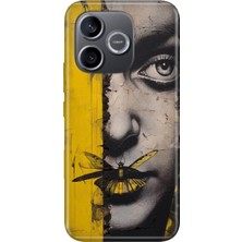 Senada Honor 600 Lite Kılıf Desenli Baskılı Tpu Rubber Kapak Kelebek