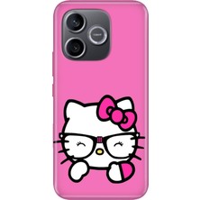 Senada Honor 600 Lite Kılıf Desenli Baskılı Tpu Rubber Kapak Kitty/go