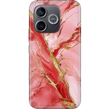 Adasena Honor 600 Lite (Lna-Nx1) Kılıf Desenli Baskılı Tpu Rubber Kapak Pembe MERMER32