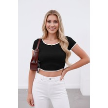 Euro Class Kadın Esnek Yapılı Günlük T-Shirt