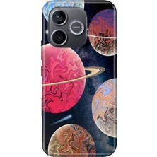 Senada Honor 600 Lite Kılıf Desenli Baskılı Tpu Rubber Kapak Go Space