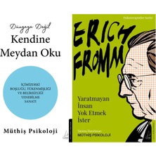 Destek Yayınları Dünyaya Değil Kendine Meydan Oku ve Erich Fromm-Yaratmayan Insan Yok Etmek Ister (Müthiş Psikoloji)